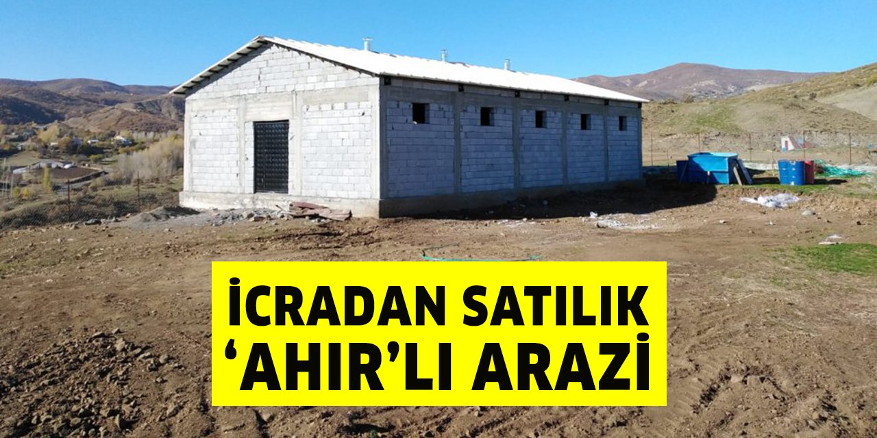 Çanakkale Lapseki'de icradan satılık ahırlı arazi