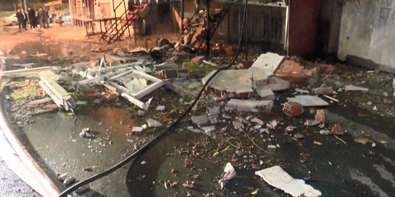 Ev sahibiyle tartışan kiracı evini ateşe verdi