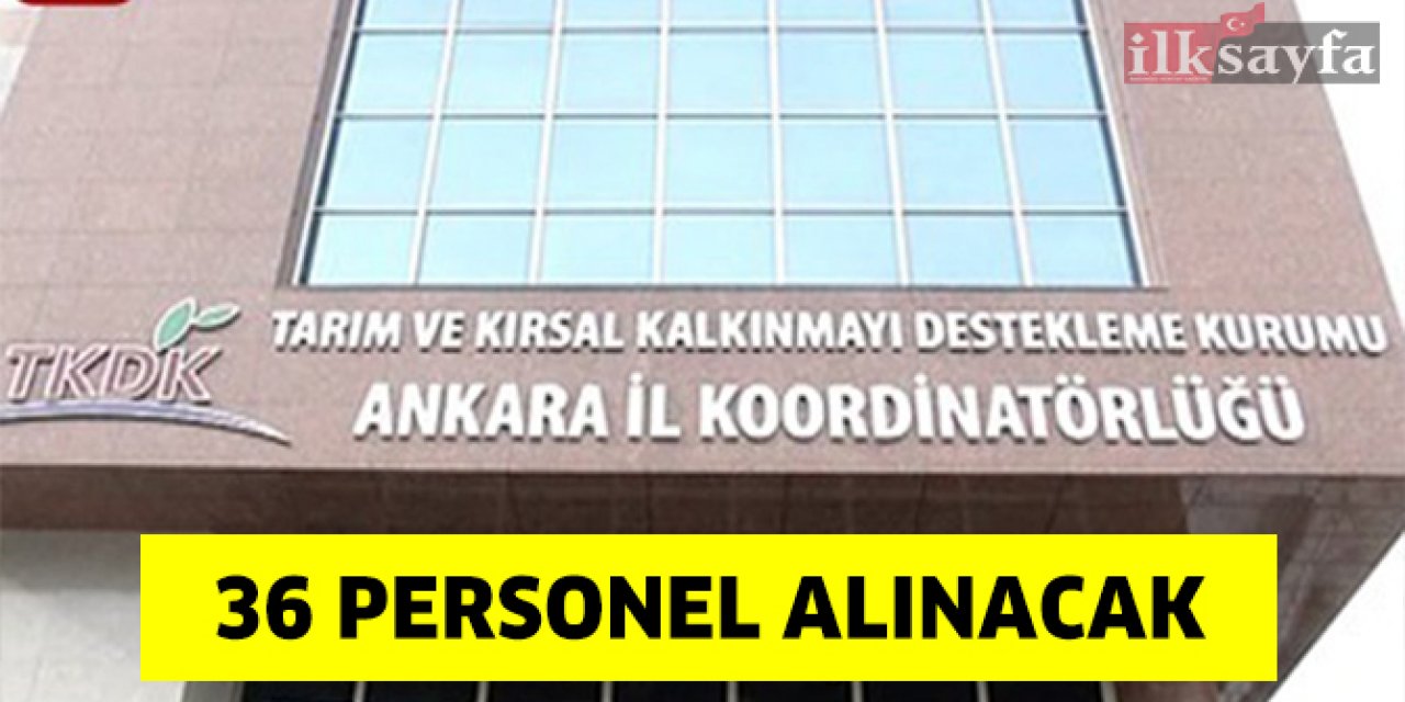 Tarım ve Kırsal Kalkınmayı Destekleme Kurumu personel alımı sınavının detaylarını açıkladı