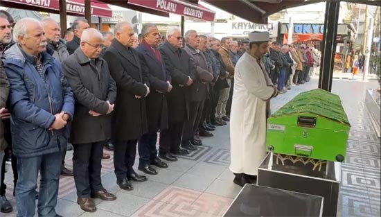 Başından vurularak öldürülen akamemisyen Güven Çaprak son yolculuğuna uğurlandı