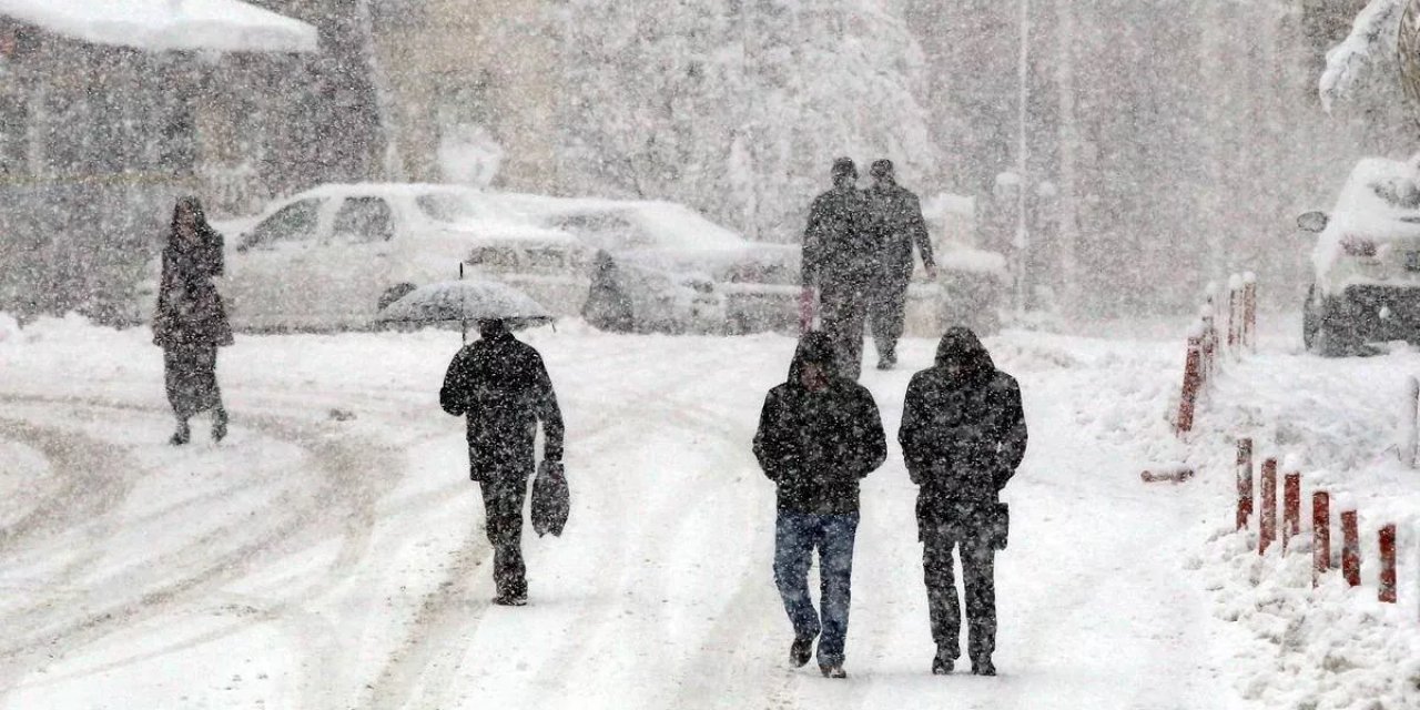 Meteoroloji'den uyarı: Bu bölgelerde kar ve yağmur var