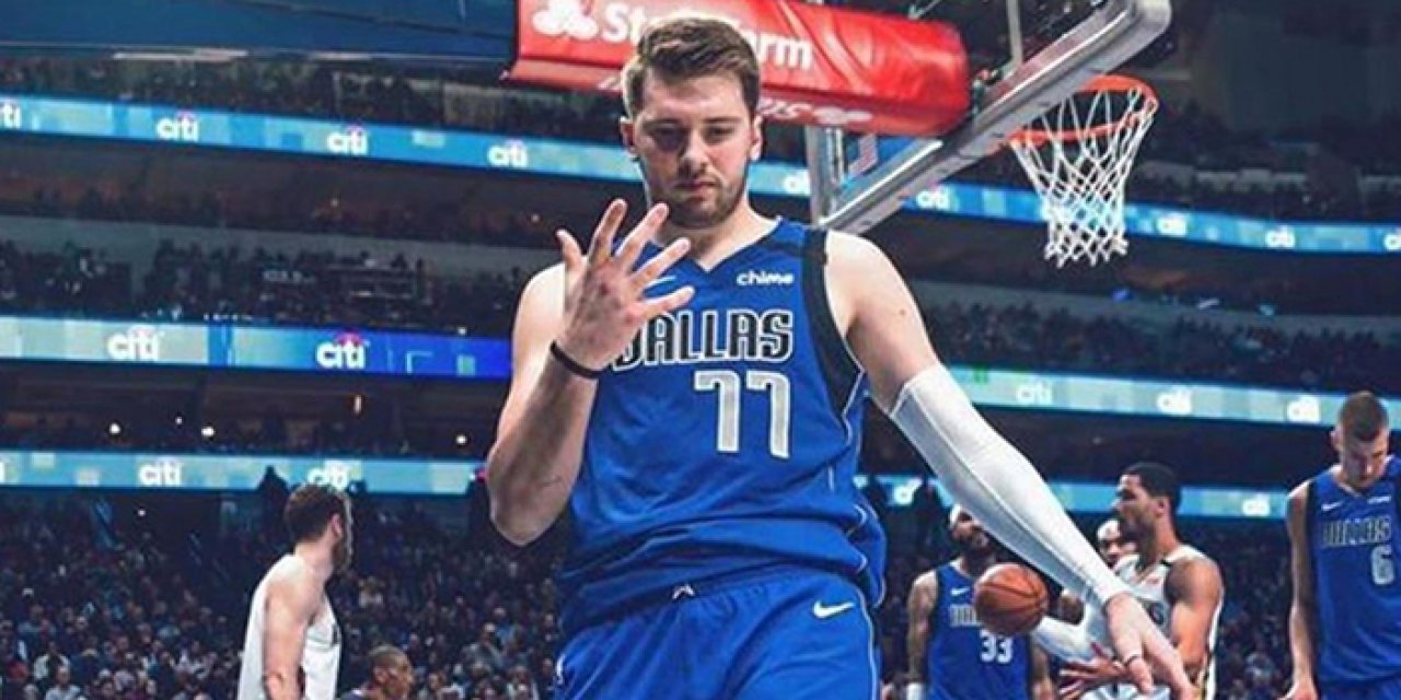 NBA’de Luka Doncic tarihe geçti