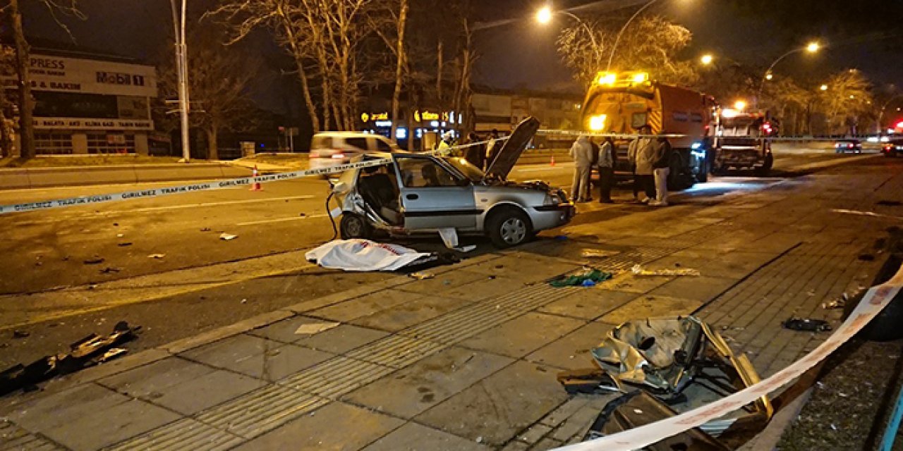 Altındağ’da feci kaza: 2 ölü 3 yaralı