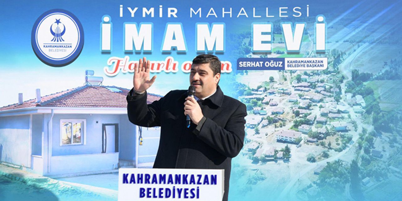 Kahramankazan’da imam evi açılış töreni düzenlendi