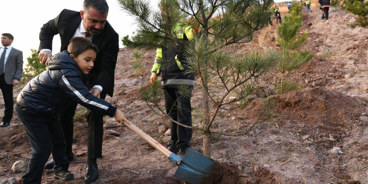 Pursaklar’da Ağaç Dikme Seferberliği başlatıldı