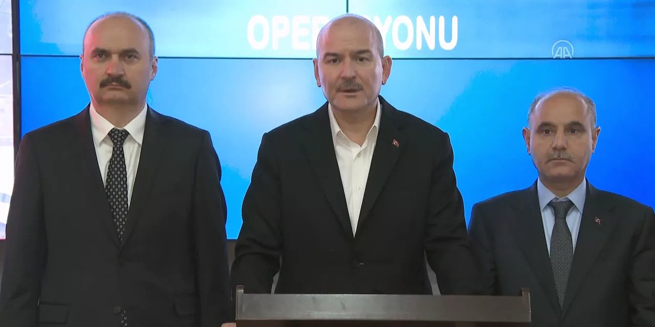 Operasyonu Bakan Soylu yönetti: 150 adrese eş zamanlı şafak operasyonu