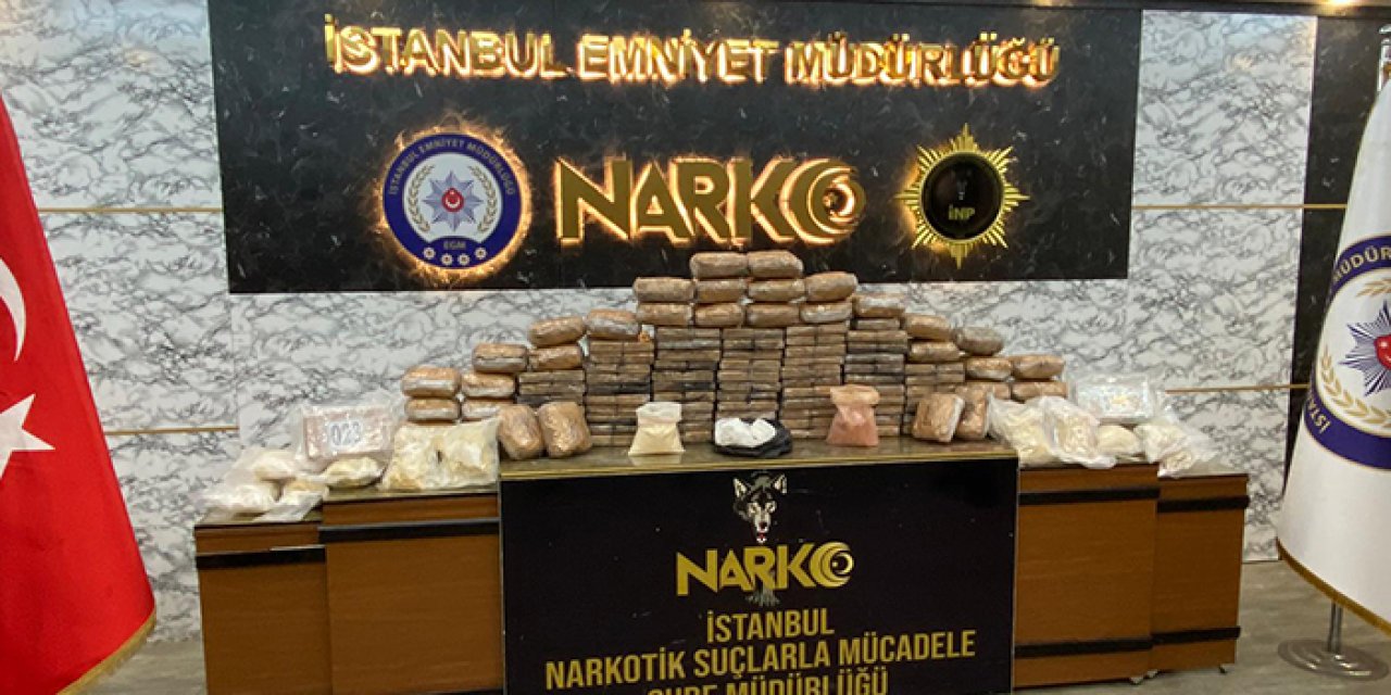 İstanbul’da tırın dorsesinden 112 kilogram eroin çıktı