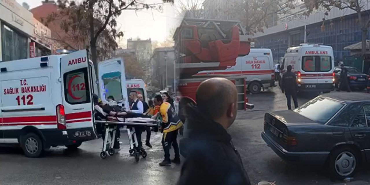 Altındağ’da doğal gaz kaçağı: 25 kişi hastaneye kaldırıldı