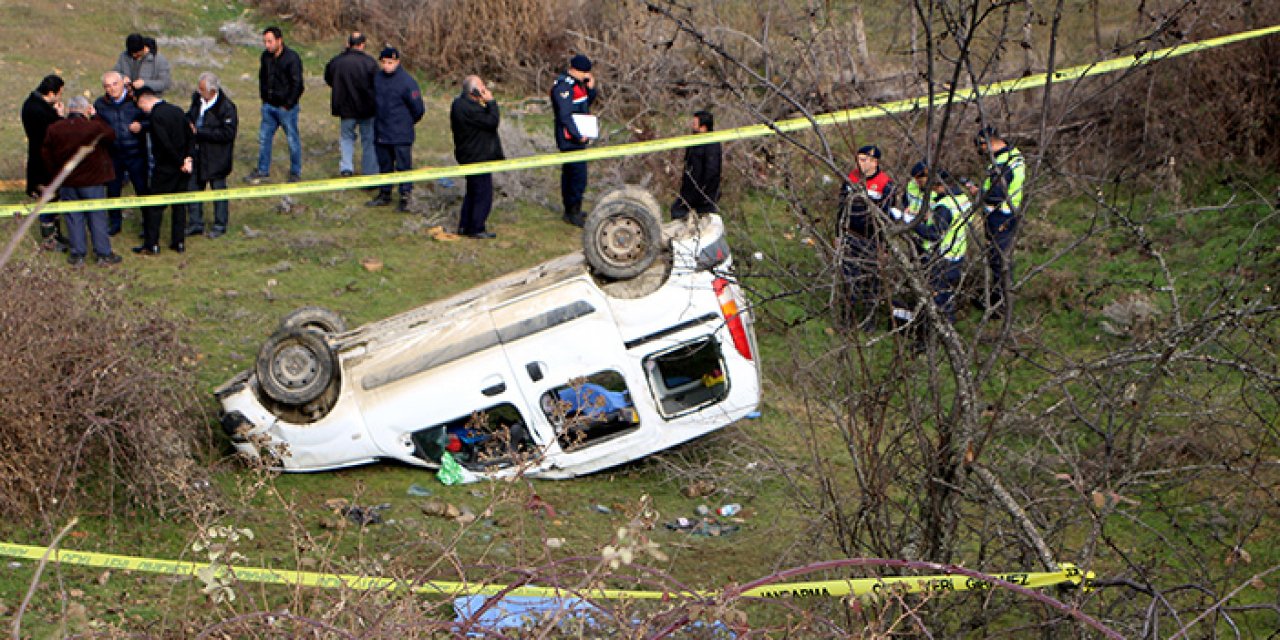 Tokat’ta araç devrildi: 2 ölü 3 yaralı