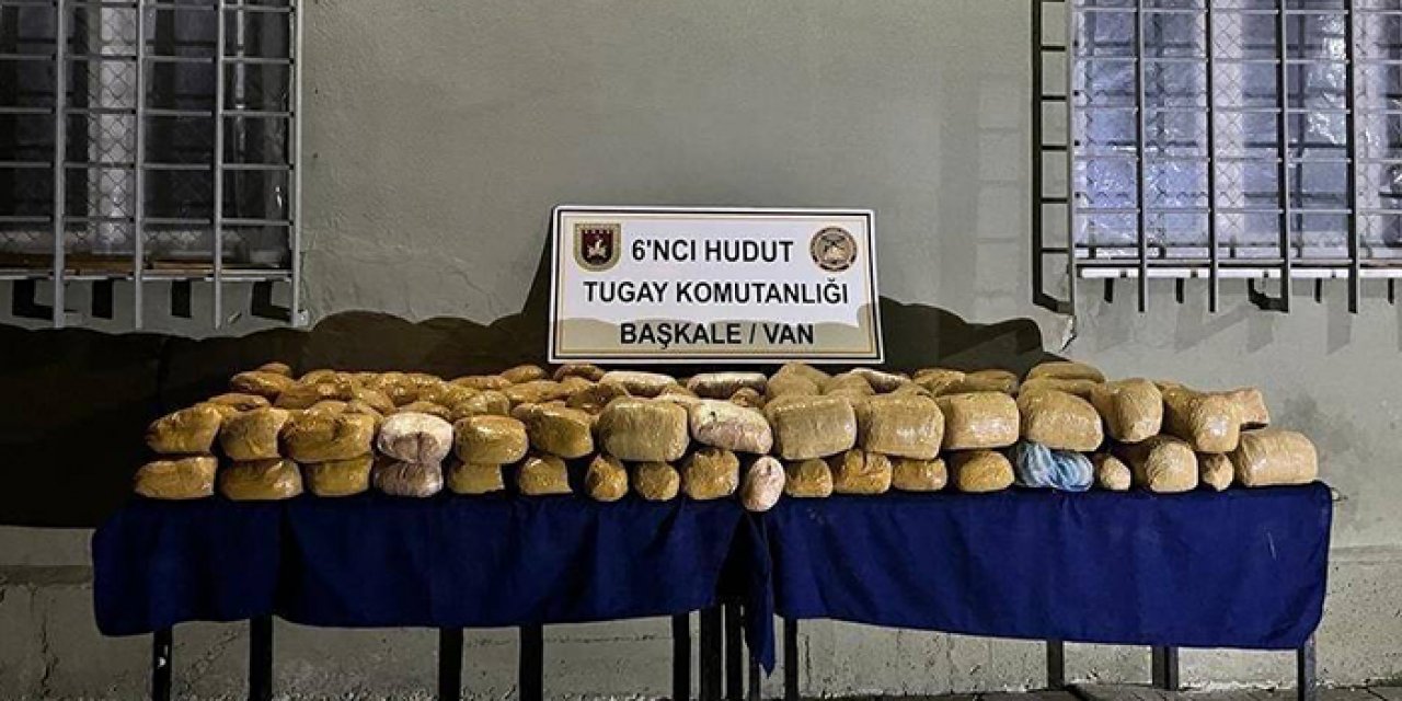 MSB: Van’da 215 kilo uyuşturucu yakalandı