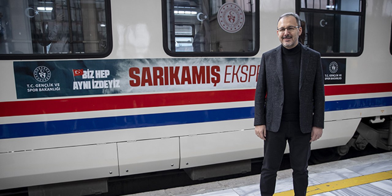 Bakan Kasapoğlu Doğu Ekspresi ile Sarıkamış’a gidiyor
