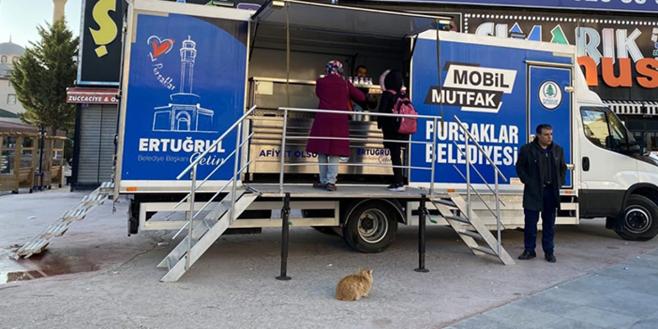 Pursaklar Belediyesi'nden her cuma sıcak çorba