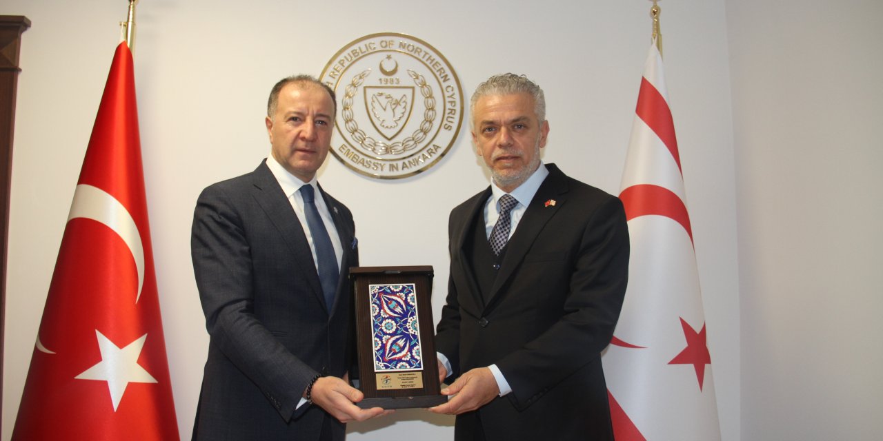 GGYD’den KKTC Büyükelçiliği’ne ziyareti