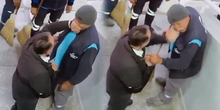 Temizlik görevlisine tokatlı saldırı sosyal medyada gündem oldu