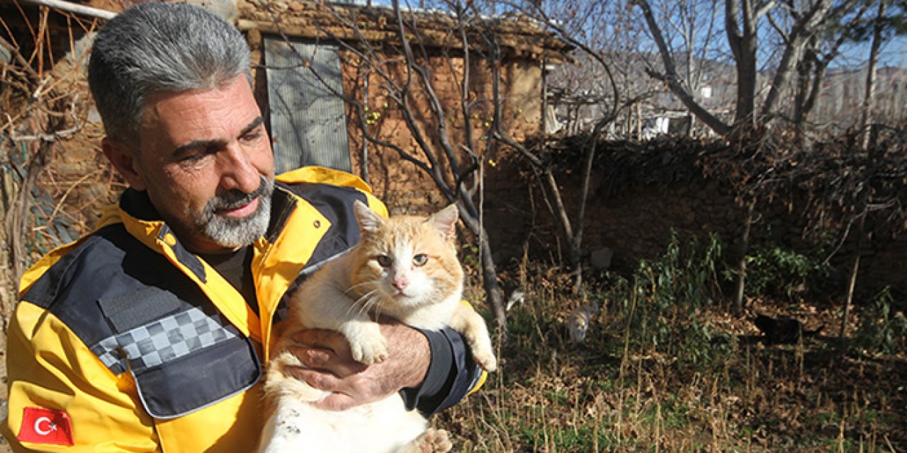 Kedileri için kamera sistemi kurdu