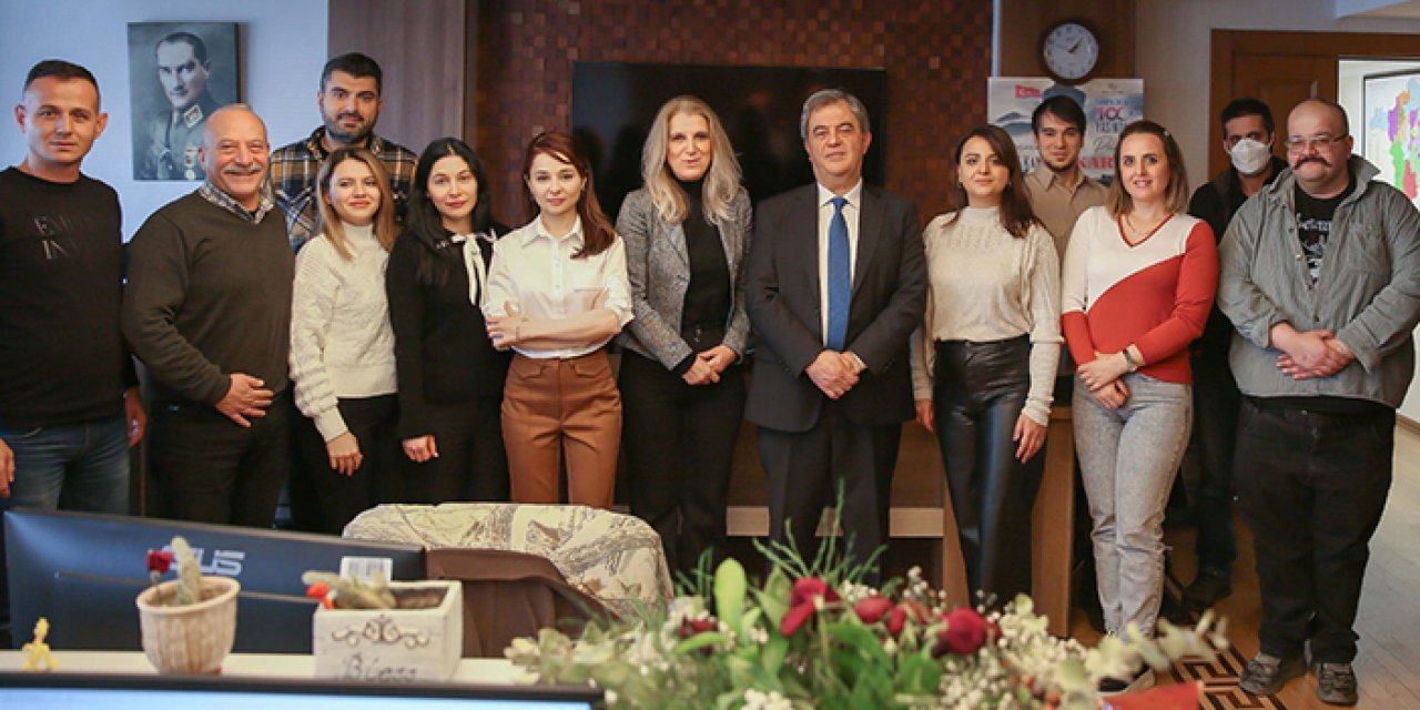 ASKİ Genel Müdürü Öztürk Çalışan Gazeteciler Günü’nü kutladı