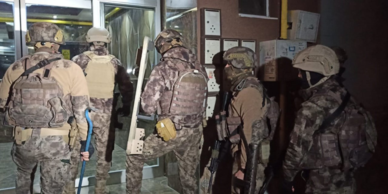 Mersin’de şafak operasyonu yapıldı