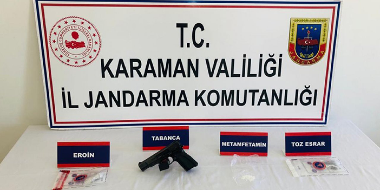 Karaman’da uyuşturucu operasyonu: 4 tutuklama