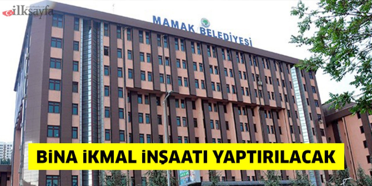 Bina ikmal inşaatı yaptırılacak