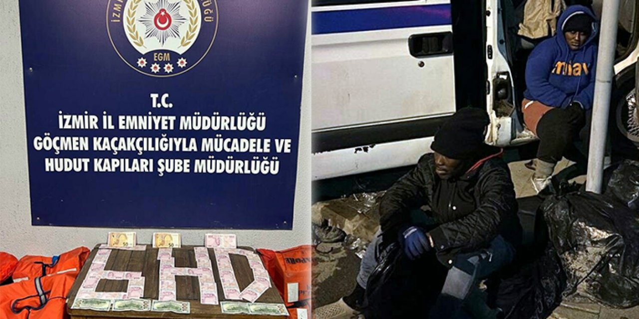 İzmir’de göçmen operasyonu: 8 gözaltı