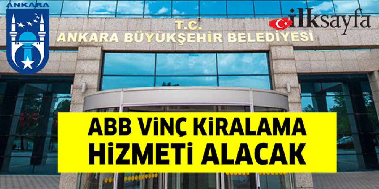 ABB vinç kiralama hizmeti alacak