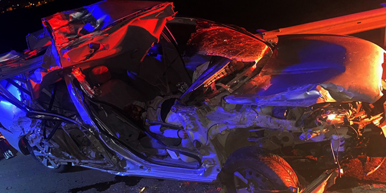 Gaziantep’te feci kaza: 1 ölü 1 yaralı