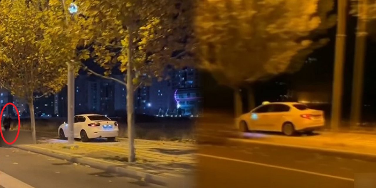 İnternette paylaşmak için kaldırımda hız yapan sürücülere ceza