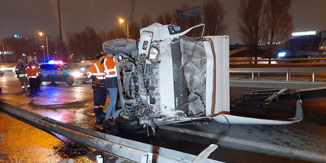 TEM Otoyolu'nda kaza: 1 yaralı