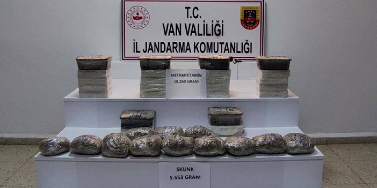 Van’da 23 kilogram uyuşturucu gele geçirildi