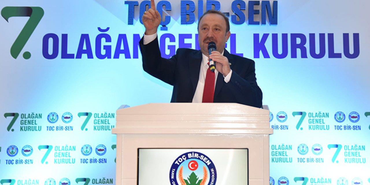 TOÇ BİR-SEN Genel Başkanı Öztürk: Türkiye mazlumların hamisidir