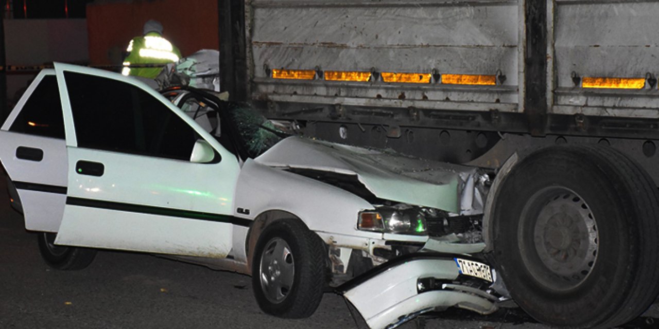 Kırıkkale’de korkunç kaza: 1 ölü