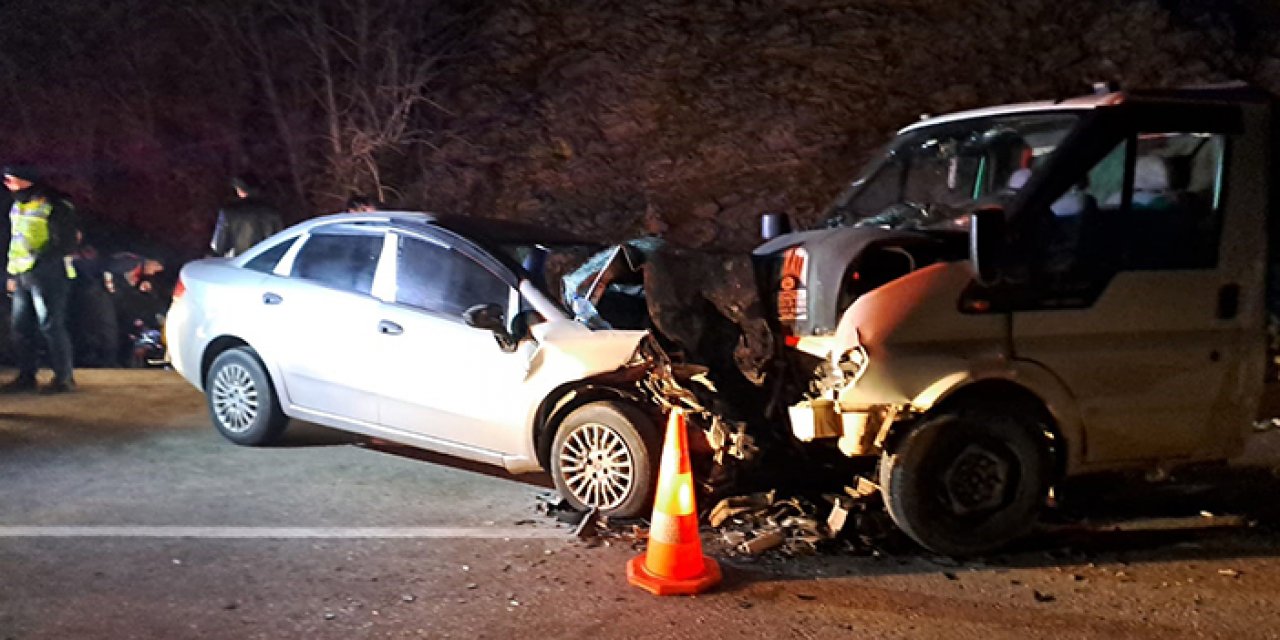 Isparta’da feci kaza: 1 ölü 3 yaralı