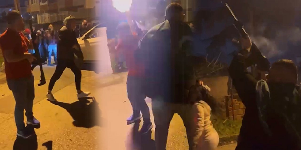 Asker eğlencesinde ateş açan pompalı tüfekli maganda yakalandı