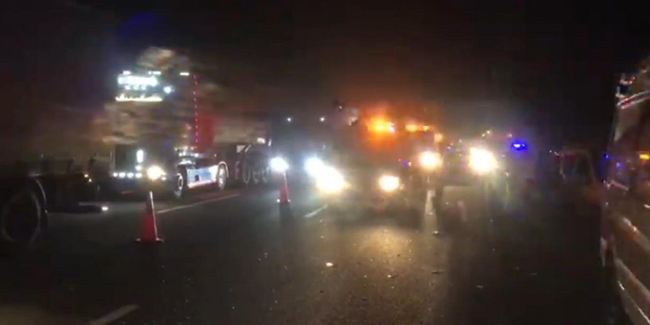 Kuzey Marmara Otoyolu’nda feci kaza: 1 ölü 2 yaralı