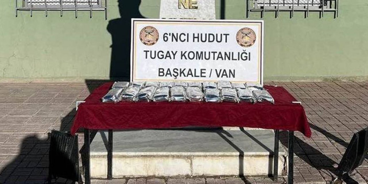 Van’da 20,5 kilo uyuşturucu ele geçirildi.