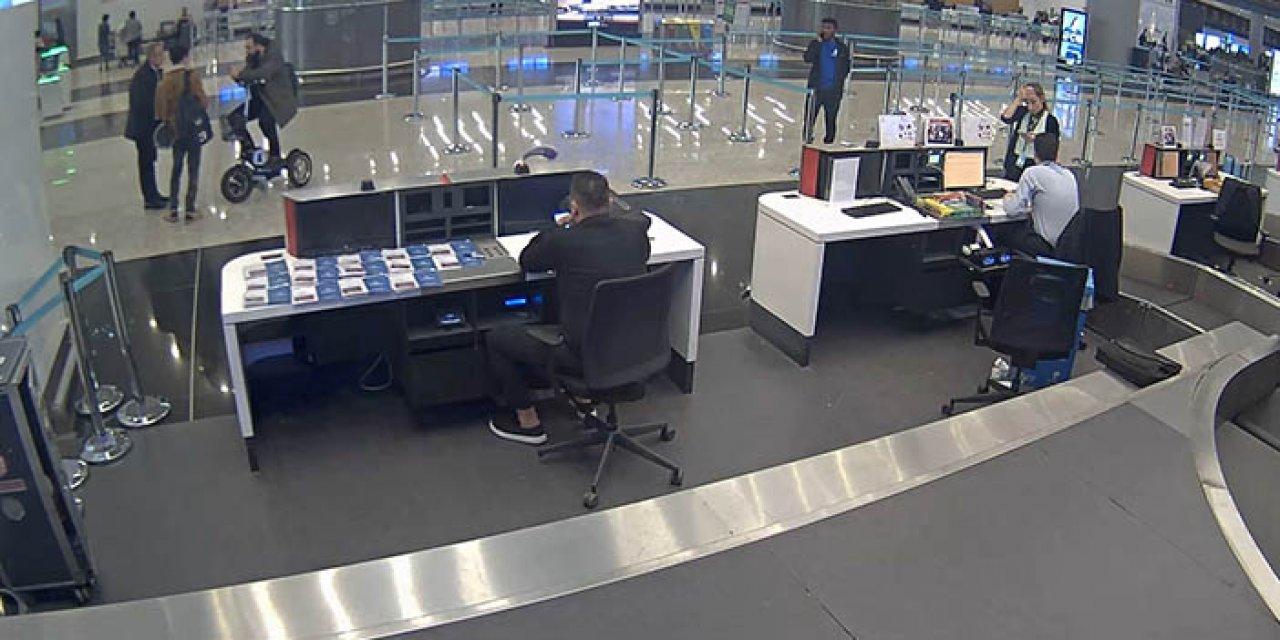 Firari dolandırıcı havalimanında yakayı ele verdi