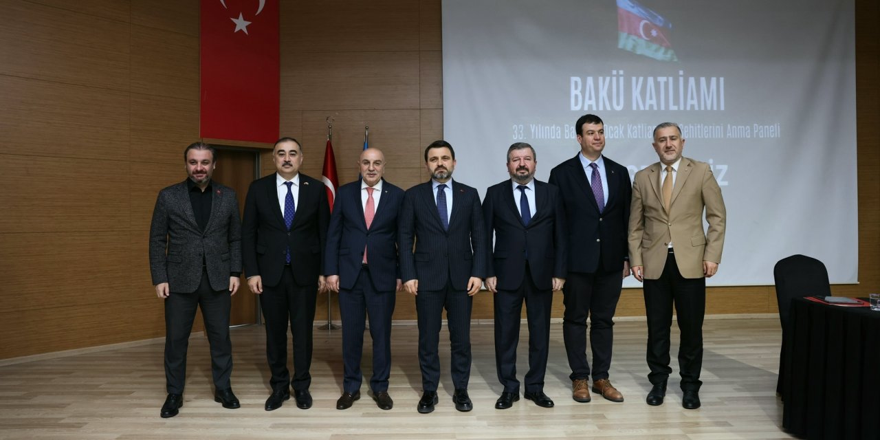 Keçiören Belediyesi Bakü şehitlerini andı