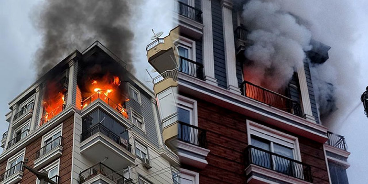 Yangını torun çıkarmış: Teyzesi ve anneannesini eve kilitlemiş