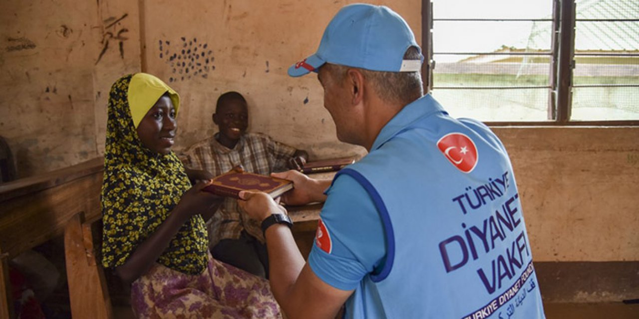 Türkiye Diyanet Vakfı 1,5 milyon Kur’an-ı Kerim dağıttı