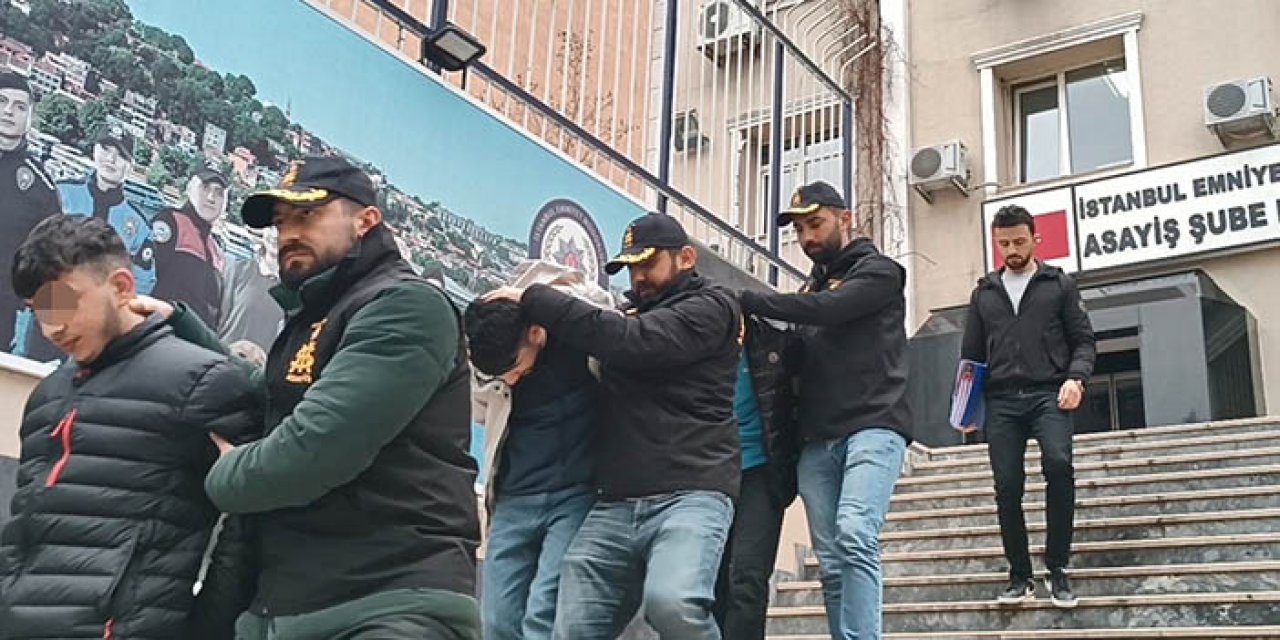 İstanbul’da otomobil soyguncuları yakalandı