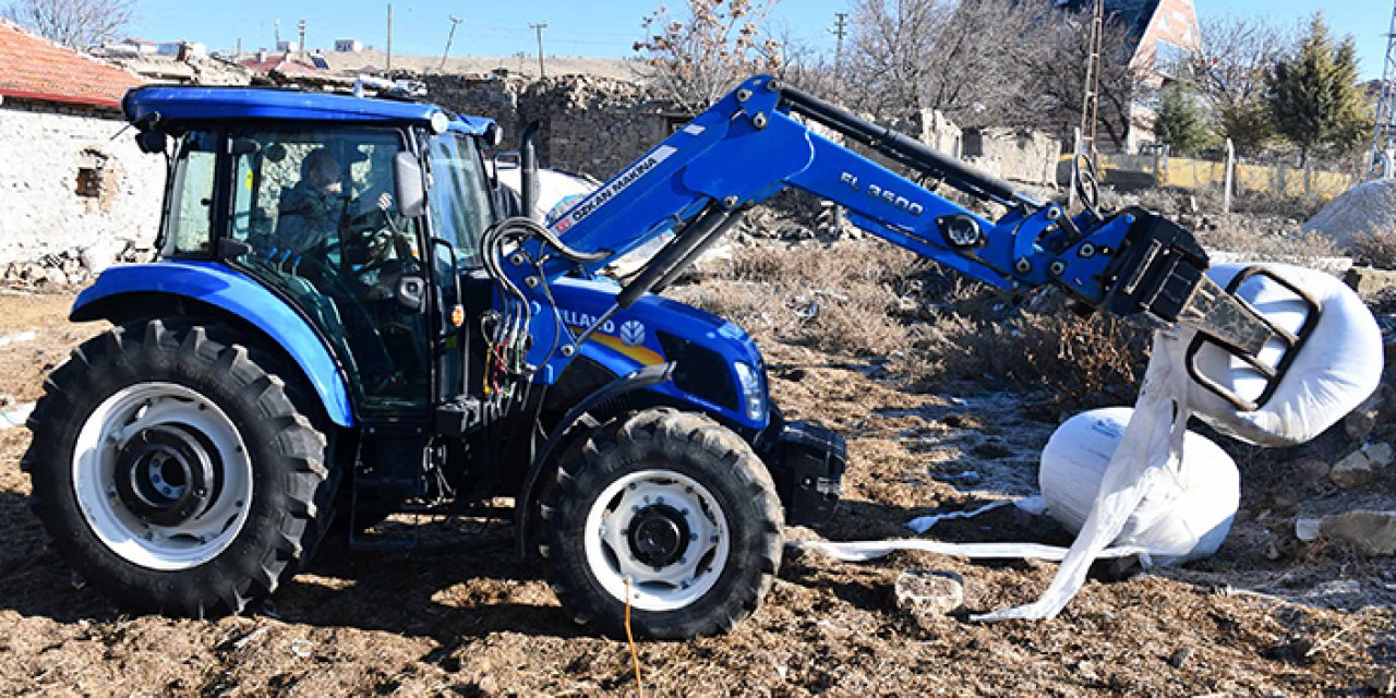 Büyükşehir Belediyesi’nden mısır silajı desteği başladı