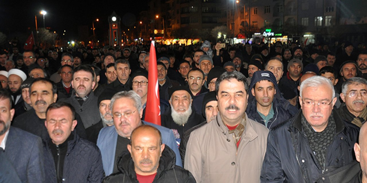 İsveç’te yapılan iğrenç olaya Karaman’dan tepki