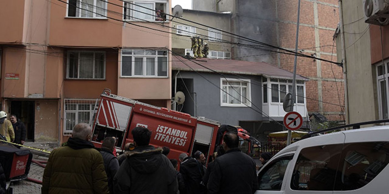 İstanbul Kâğıthane’de gecekonduda çıkan yangın büyüdü