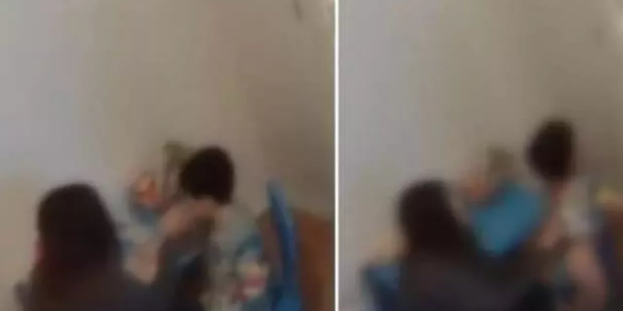 Otizmli çocuğa psikologdan dayak!