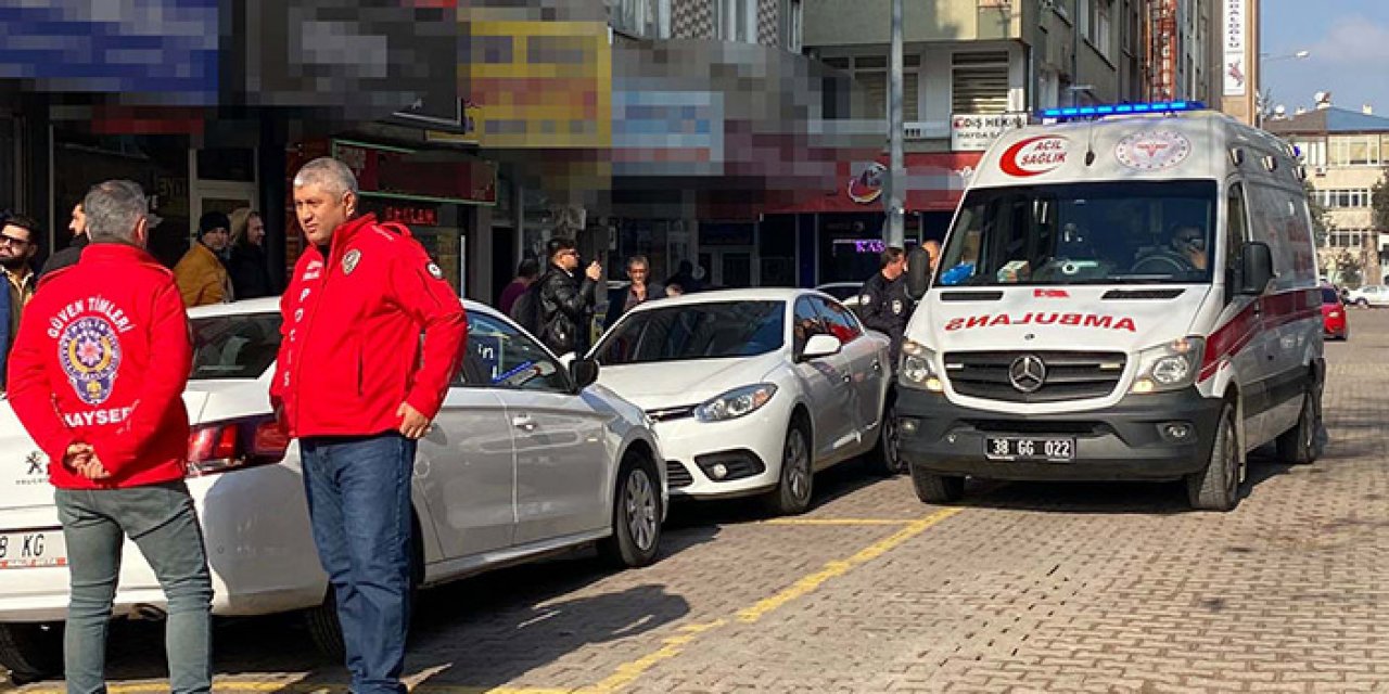 Kayseri’de esnaflar birbirine girdi: 2 yaralı