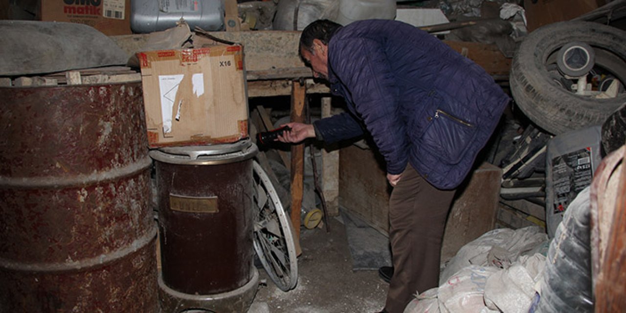 Beypazarı’nda hırsızlık: Bakır eşyaları çaldılar