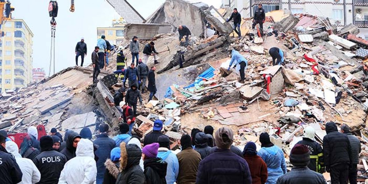 Gaziantep’te arama kurtarma çalışmaları sürüyor