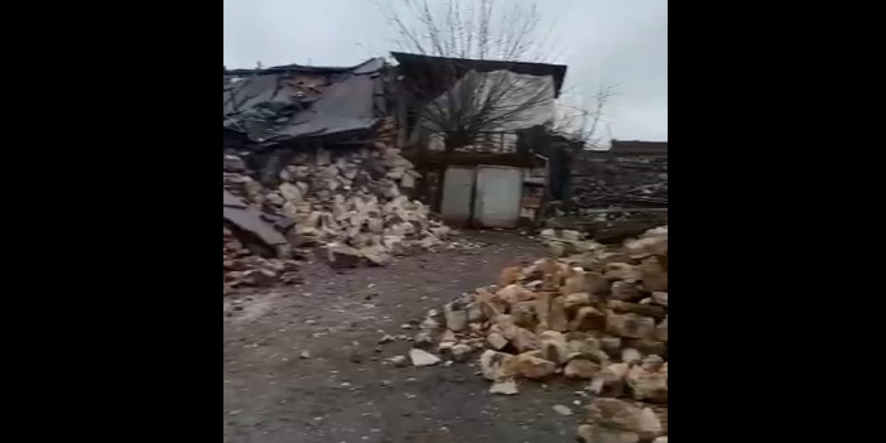 Adıyaman'ın bir köyünün içler acısı hali