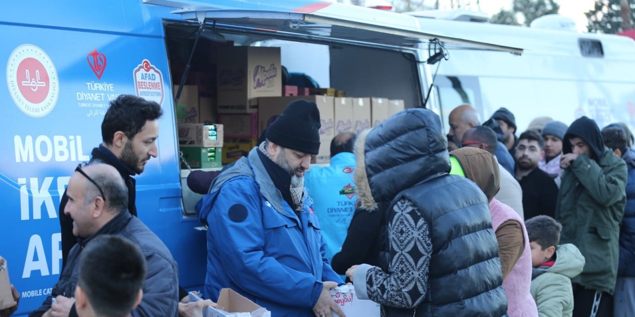 Diyanet’ten deprem bölgelerine destek