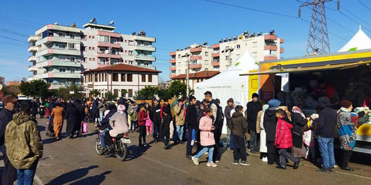 Mamak Belediyesi’nin ekipleri deprem bölgesinde